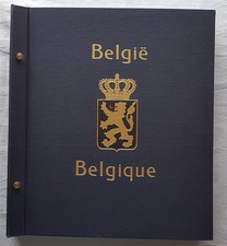 Davo Raccoglitore 2 Anelli Con Stampa Belgio Blocchi Senza Tasche 1994-2014