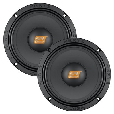 Hertz SPL Show Series SV-1651 6.5'' 4-Ohm SPL Midrange Speaker Drivers (Pair)