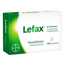 Lefax Kautabletten &middot; 100 St &middot; PZN 00622109