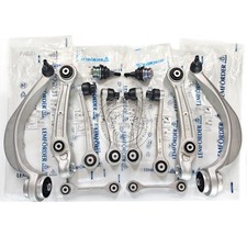 12x Lemforder Front Suspension Control Arm & Ball Joint Kit For Audi A8 D4