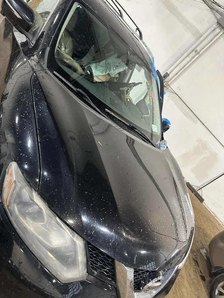 Used Hood fits: 2014 Nissan Rogue VIN 5 1st digit USA built Grade A Foto 3 de 4