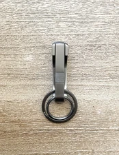 Titanium Belt Keychain Clip Quick Release Key Holder Removable Ring Light Weight