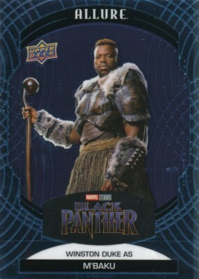 70 WINSTON DUKE M'BAKU 2022 Upper Deck Marvel Allure BLACK PANTHER
