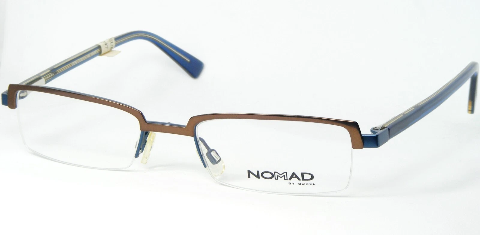 NOMAD by MOREL 8299 IM088 BROWN  BLUE EYEGLASSES GLASSES FRAME 51 19 140mm