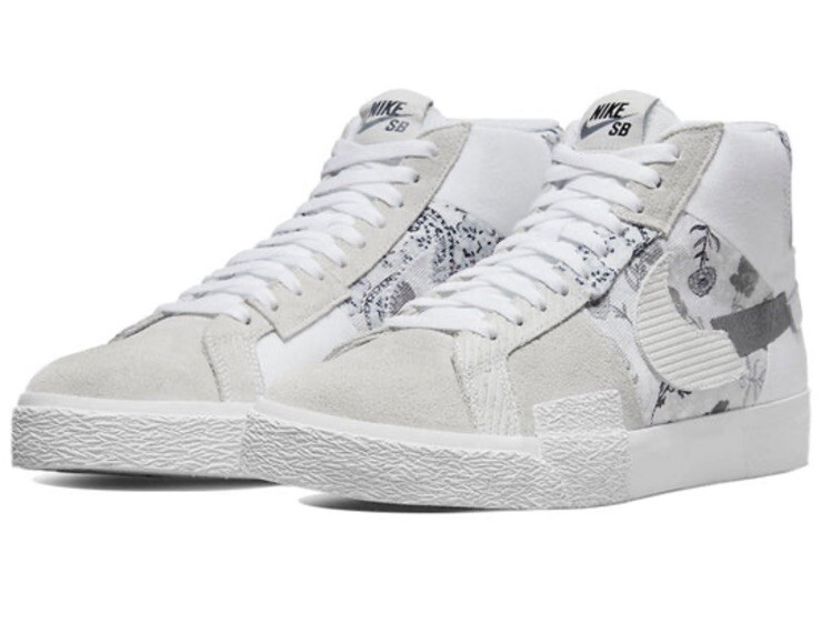 Nike SB Zoom Blazer Mid PRM 'Paisley Pack-Floral' DM0859-100 Nike SB Zoom Blazer Mid PRM 'Paisley Pack-Floral' DM0859-100