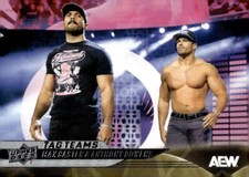 Max Caster/Anthony Bowens 2025 Upper Deck AEW #74 Wrestling ID:135733