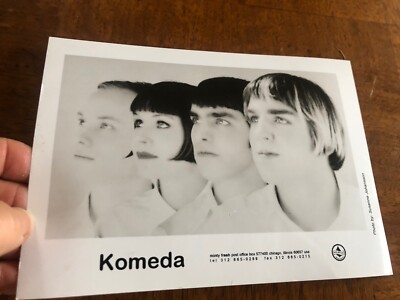 Komeda Swedish Indie Music Group Rare Vintage 5x7 Press Photo #2