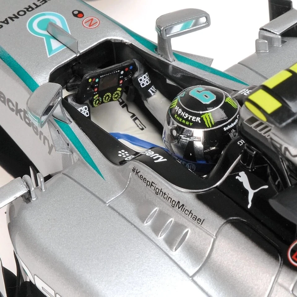 Mercedes W05 N° 6 Nico Rosberg 2014, Minichamps 1:18 - Immagine 3 di 4