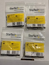 Startech.com Slimline Serial Db9 Gender Changer F/f 9-pin D-sub db-9 Lot of 4