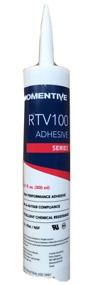 Momentive RTV 100 Silicone One Part Translucent 300 Ml 10.1 Chaulking Tube