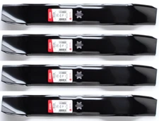 4 Lawn Mulching Blades For 38 Inch Deck Riding Mower MTD Yardman Bolens 9420610A