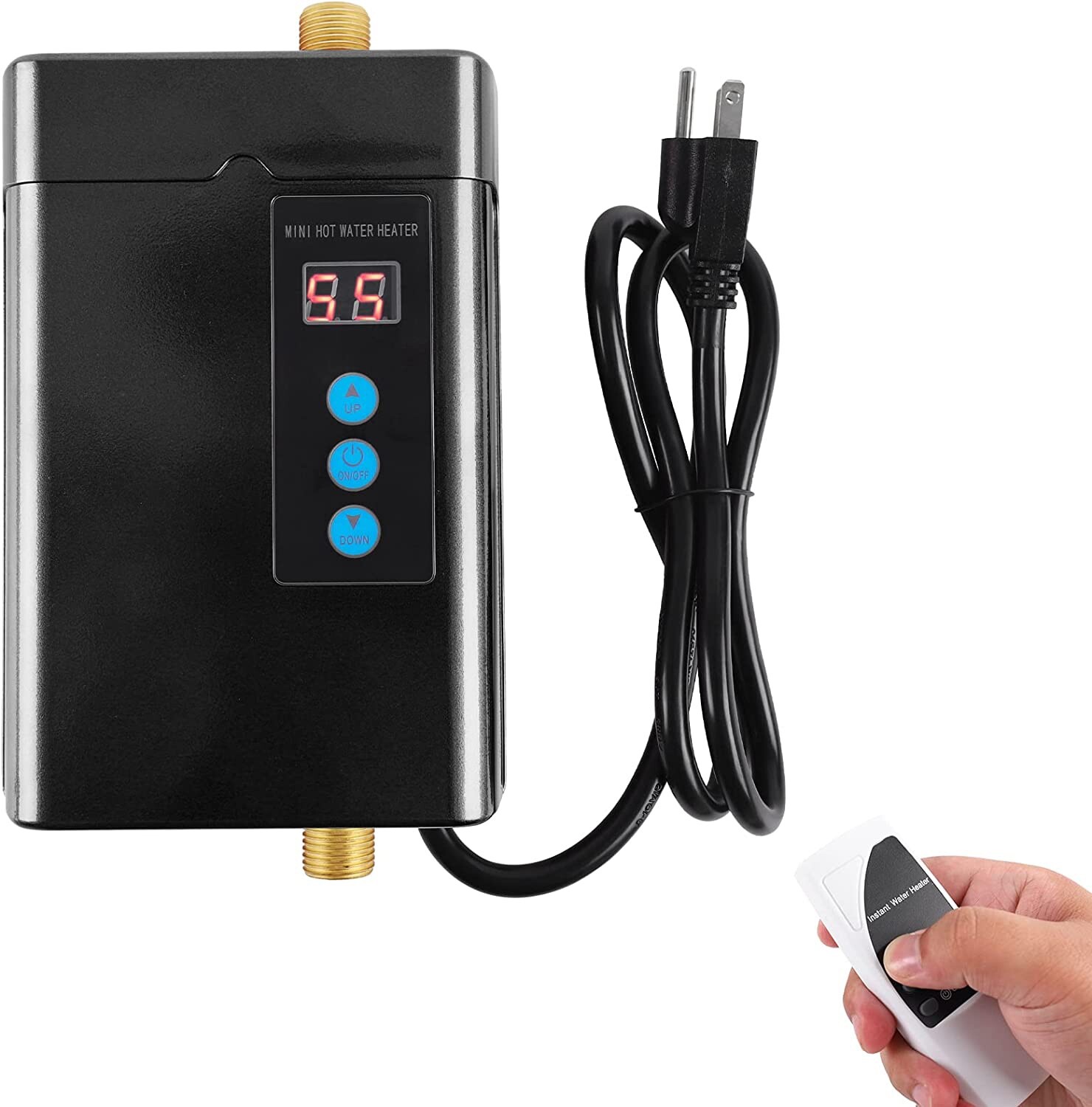 3000W Instant Hot Water Heater Electric Tankless On Demand House Shower  Sink NEW | eBay