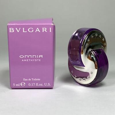 Bvlgari, Omnia Amethyste - Eau de Toilette - .17 oz MINI -Unused