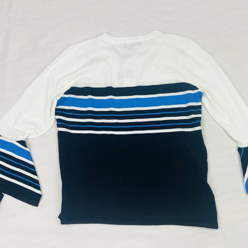 Suéter Melissa Paige Multicolor Manga Larga Talla Grande NUEVO Foto 2 de 4