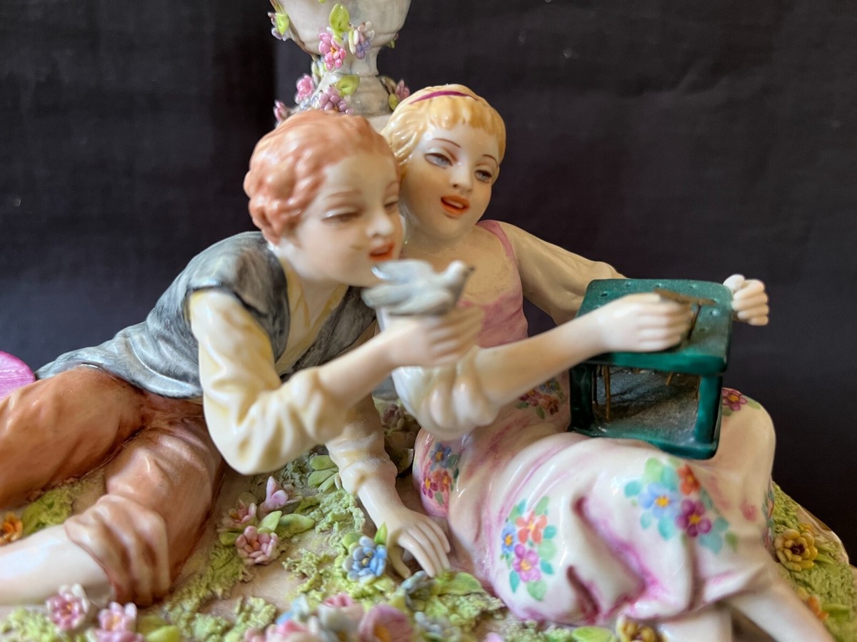 Luigi Fabris ルイージファブリス 陶磁器人形 イタリア製 Luigi Fabris