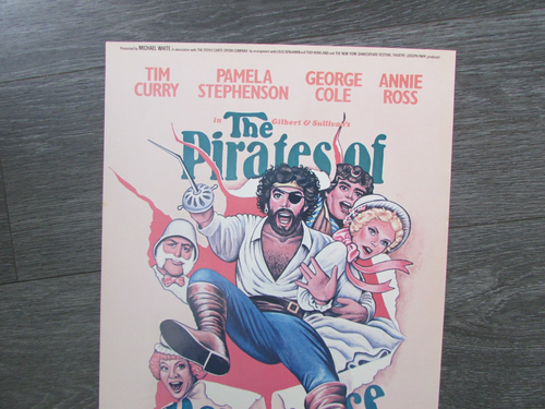 Piraten von Penzance Langford & McCoy Original Theater Royal Drury Lane Poster - Bild 2 von 6