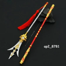 1/6 Ruyi Golden Cudgel Halberd knife Monkey King Sun WuKong YangJian 12'' Figure