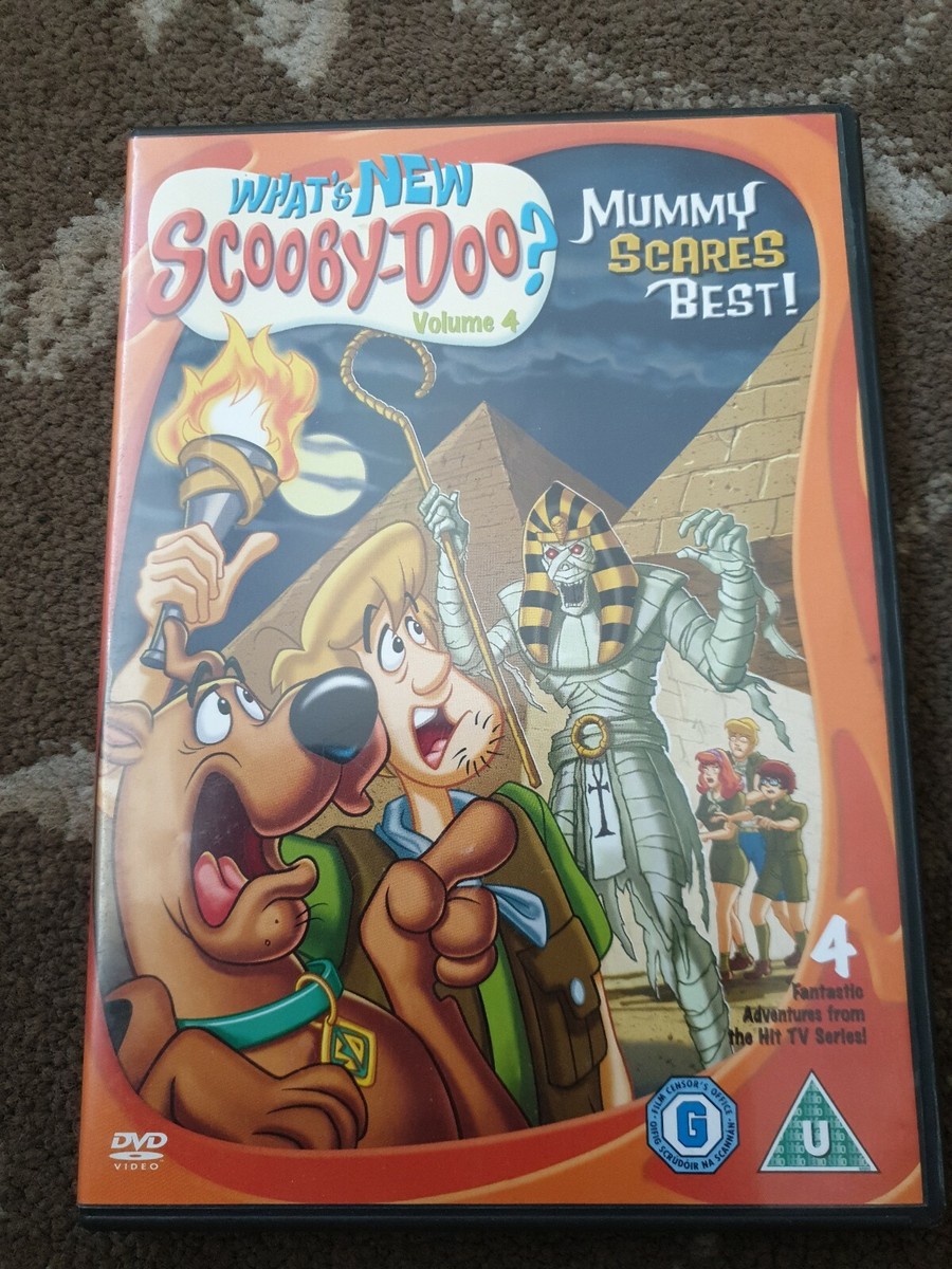 WHAT'S NEW SCOOBY DOO - MUMMY SCARES BEST DVD 4 EPISODES
