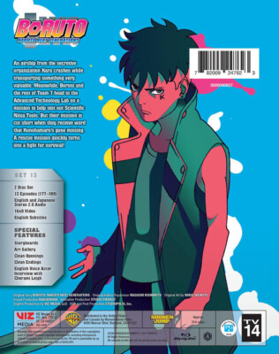 Boruto Naruto Next Generations Set 13 BLURAY (Eps #177-189) | eBay