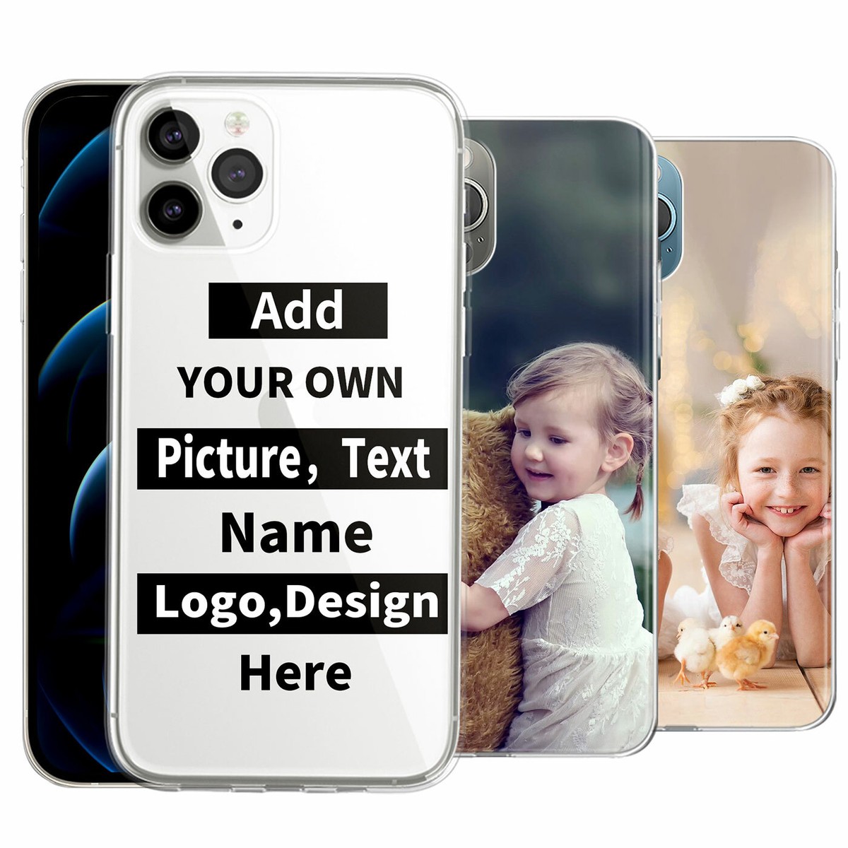 Personalised Custom Photo Phone Case Cover For iPhone 14 Pro Max