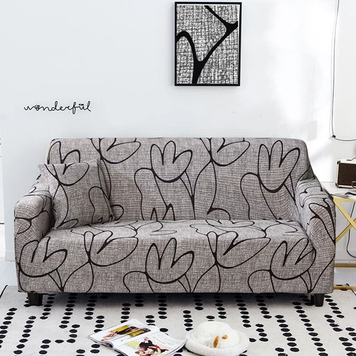 Elastische Sofabezug Garnitur für Wohnzimmer Couchbezüge rutschfeste Schonbezüge - Bild 50 von 51