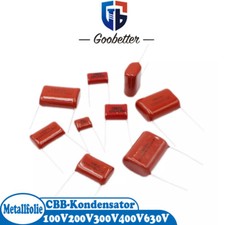 CBB Kondensatoren 100V 200V 300V 400V 630V Polyesterfolien Kondensatoren CBB22