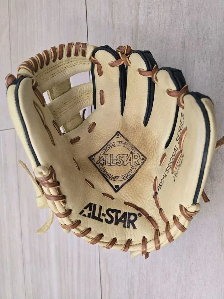 Guante de béisbol All Star FG-100TM práctica entrenamiento guante derecho Foto 3 de 4