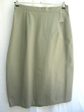 VTG 80's..LIGHT GRAY..STRAIGHT PENCIL..SKIRT...USA MADE.NEW OLD STOCK..sz 20W
