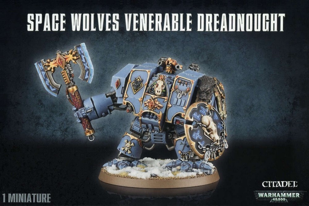 Space Wolves Venerable Dreadnought Games Workshop Warhammer 40,000 Brand New