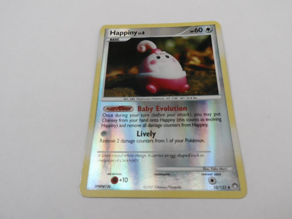 Pokemon TCG Happiny 52/123 Reverse Holo Pokemon Card | eBay