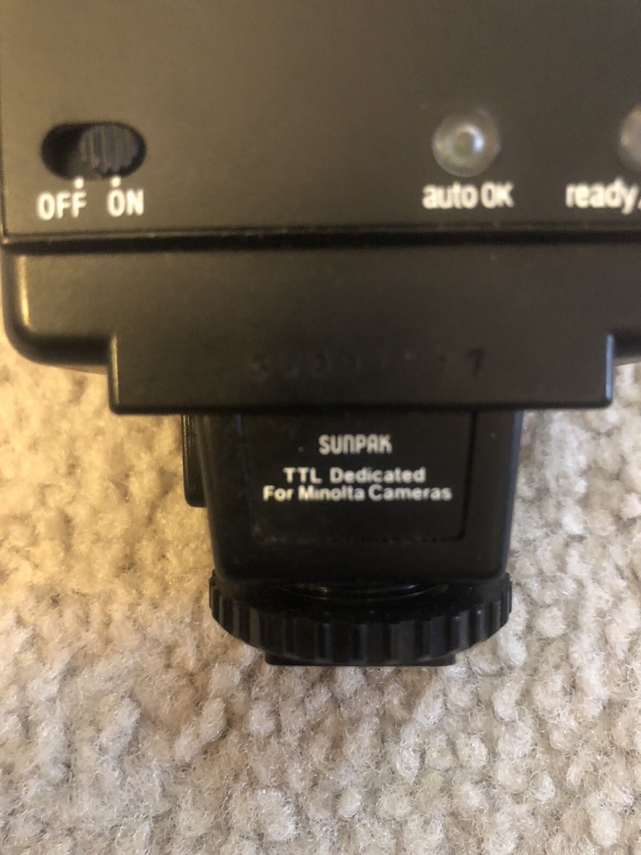 Flash Sunpak Auto 30 DX pour Minolta - PELLOCHE-MOI