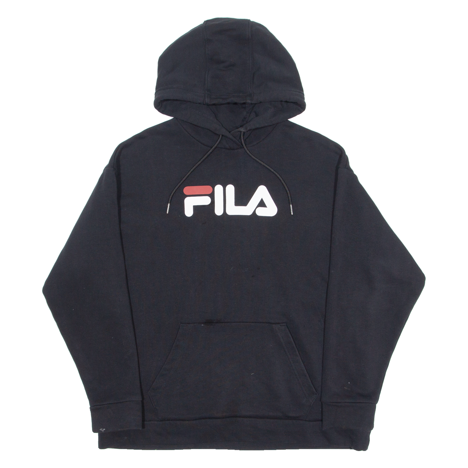 FILA Felpa con Cappuccio Uomo Nera S