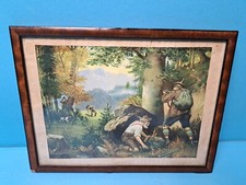 ALTES BILD DRUCK  JOSEF RINGLEITER WILDERER BEUTE JAGD