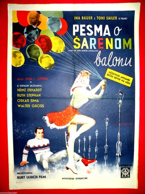 Kauf Dir Einen Bunten Luftballon 1961 Ina Bauer Toni Sailer Exyu Movie Poster Ebay