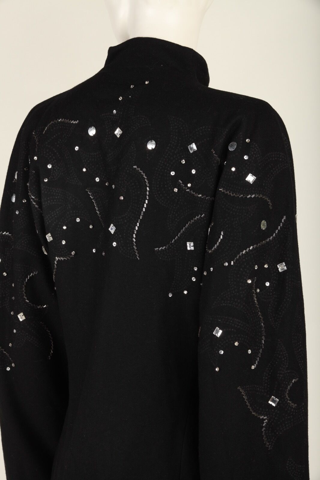 Vintage Byblos Black Embroidered Jacket - image 8