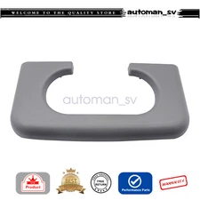 NEW for Ford F250 2006 Center Console Cup Holder Replaces Pad Light Flint Grey