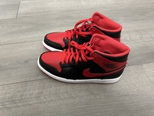 NIKE AIR JORDAN One Mid colore ROSSO/NERO numero 44,5