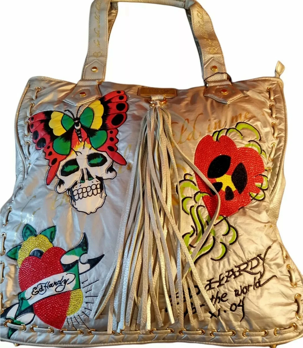 Ed Hardy Bag Y2K!, Women's Fashion, Bags & Wallets, Shoulder Bags on  Carousell