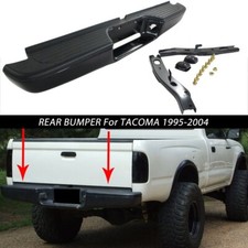 New Complete Rear Steel Bumper Assembly For Toyota Tacoma 1995-2004 Truck