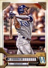 2022 Topps Gypsy Queen #299 Wander Franco Tampa Bay Rays Rookie