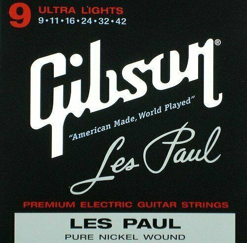 Gibson Japan Electric Guitar String Strings Les Paul 009-042 SEG-LP9