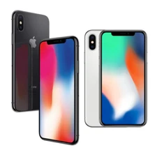 Apple iPhone X A1865 Unlocked AT&T Verizon 64GB/256GB - Space Gray/Silver