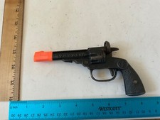 Vintage National Wild West Toy Cap Gun All Metal 1930  Almost 100 years old Works