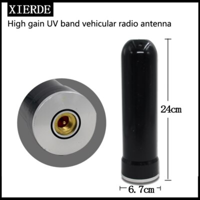UHF/VHF Walkie Talkie Antenna PL-259 For Car Mobile Radio Intercom Antenna