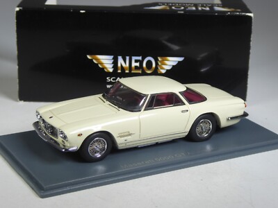 (KI-04-38) Neo Scale Models 45657 Maserati 5000 GT Allemano weiß in 1:43 in OVP