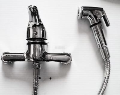 BIDET WC-MIXER ASIATISCHER BUM SPRAYHAHN DUSCHE HANDGEHALTENES PFEIF DOUCHE WASSERHAHN14