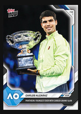 2026 Topps Now Tennis #11 Carlos Alcaraz ATP ...