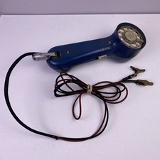 VTG Bell System Western Electric Butt Set Lineman's Rotary Test Phone Untested