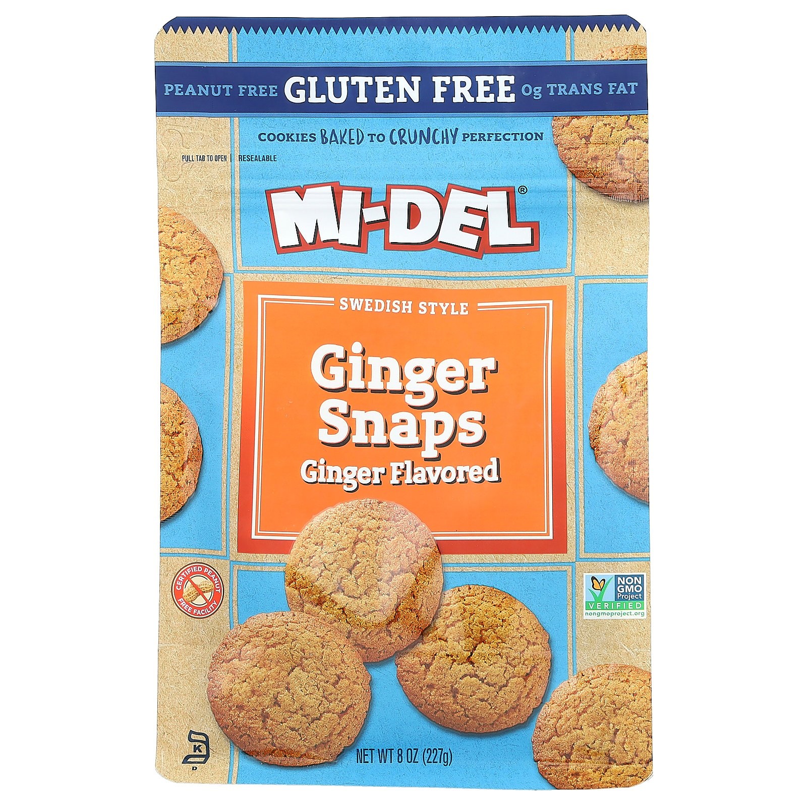 Имбирные чипсы по-шведски Имбирь 8 унций 227 г 2190₽