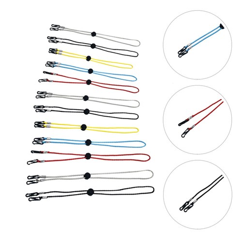 12 Pcs Practical Mask Hat Neck Hanging Rope Adjustable Face Mask Lanyard - Picture 4 of 12